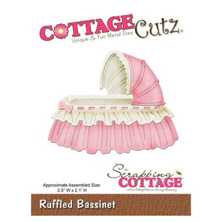 CottageCutz - Ruffled Bassinet