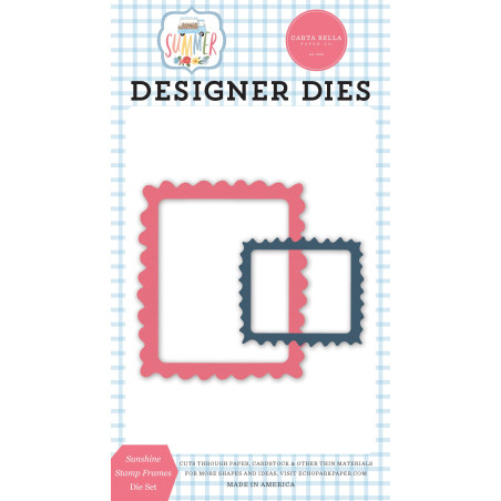 Carta Bella Sunshine Stamp Frames Dies