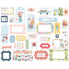 Carta Bella Summer Frames & Tags 33pz