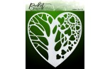 Picket Fence Studios Tree of Hearts Stencil