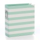 6x8 SN@P! Designer Binder Robin's Egg Stripe