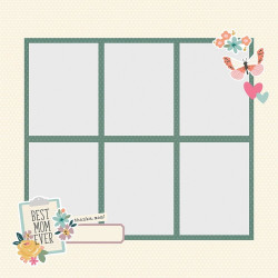 Simple Stories SIMPLE PAGES PIECES Mother's Day
