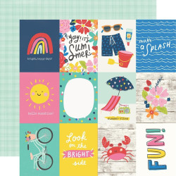 Simple Stories Sunkissed Collection Kit 30x30cm