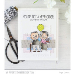 My Favorite Things Festive Old Friends Clear Stamps
