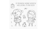 My Favorite Things Million Dollar Friends Clear Stamps