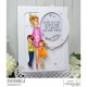 Stamping Bella Curvy Girl Mom Cling Stamp