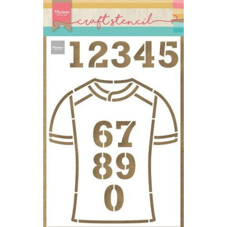 MMarianne Design Craft Stencils Team Shirt