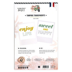 Florileges Clear Stamp SWEET LOVE