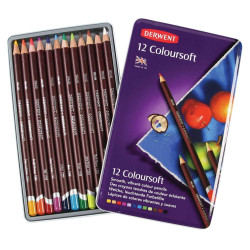 Derwent Coloursoft 12pezzi