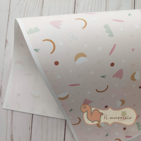 Carta Rivestimento ABSTRACT ROSA