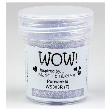 Embossing Powder GLITTER Wow! Periwinkle
