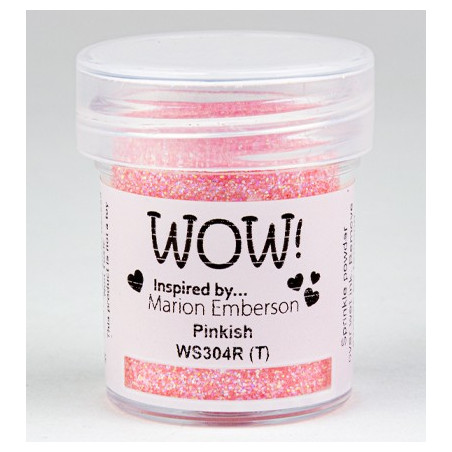 Embossing Powder GLITTER Wow! Pinkish
