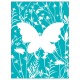 Sizzix Impresslits Embossing Folder - Butterfly Meadow 665200