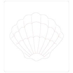 Bigz Die - Seashell 3 665195
