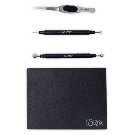 Sizzix Making Tool - Shaping Kit (Black) inspired by Tim Holtz 665304