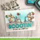 LAWN FAWN Scootin' By Clear Stamp