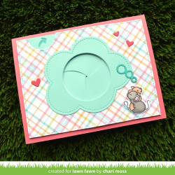 LAWN FAWN Magic Iris Thought Bubble Add-On Dies