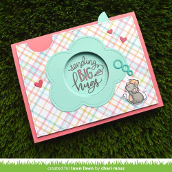 LAWN FAWN Magic Iris Thought Bubble Add-On Dies