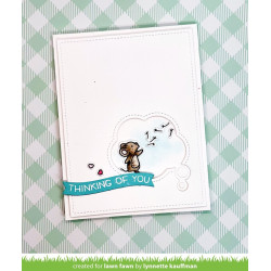 LAWN FAWN Outside In Stitched Thought Bubble Stack Cuts