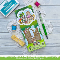 LAWN FAWN Stitched Thought Bubble Frames Cuts