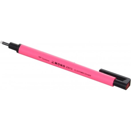 Tombow Precision Eraser MONO Zero Refillable ROUND Tip Neon Pink