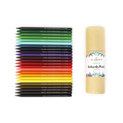 Woodless Watercolor Pencil 24 Set