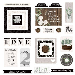 PhotoPlay Love & Cherish Cardstock Ephemera 26pz