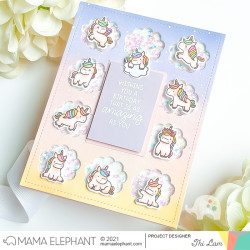 Mama Elephant CLOUD GRID COVER CREATIVE CUTS