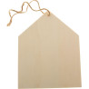 Pannello in Legno Casetta 23x18cm