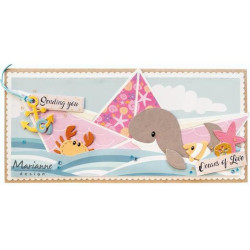 Marianne Design Craft Stencils Paper Boat