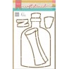 Marianne Design Craft Stencils Message in a Bottle
