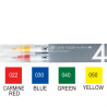 ZIG Clean Colors Real Brush Set 4 RB-6000AT/4VC