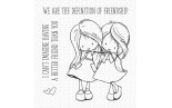 My Favorite Things Definition Of Friendship Clear Stamps