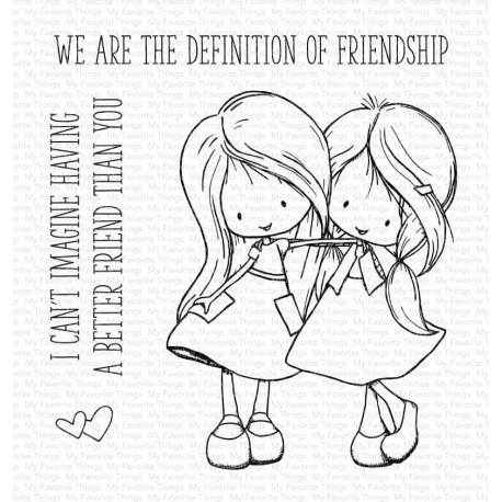 My Favorite Things Definition Of Friendship Clear Stamps