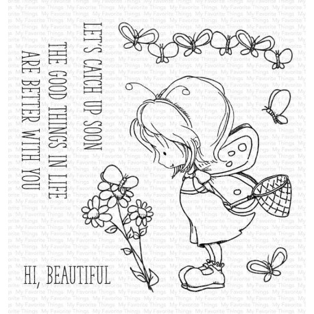 My Favorite Things Flutterby Friends Clear Stamps