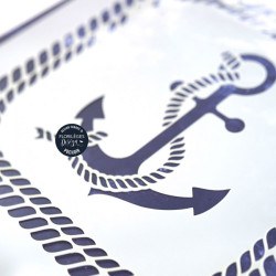 Florileges Stencil ANCRE MARINE
