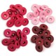 40 Eyelets Wide Red We R Memory Keepers