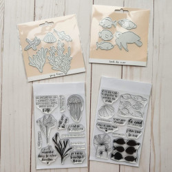 Beatrice Garni J'irai Voir la Mer Clear Stamp 2