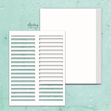 Mintay Papers Chippies - Album Base - Shutters