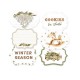 Piatek Decorative Tags COSY WINTER 04 6pz