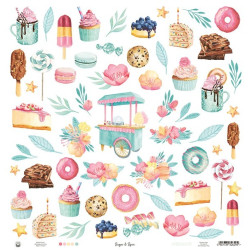 Piatek SUGAR AND SPICE Paper Pad 30x30cm