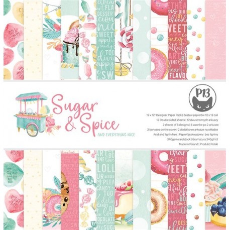 Piatek SUGAR AND SPICE Paper Pad 30x30cm