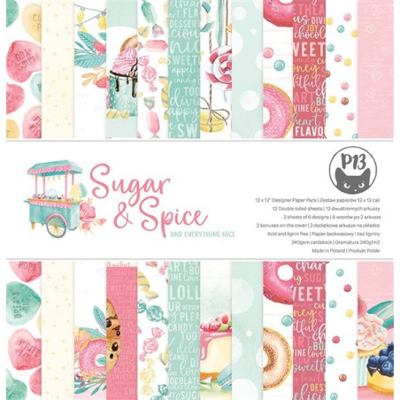 Piatek SUGAR AND SPICE Paper Pad 30x30cm