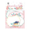 Piatek Decorative Tags SUGAR AND SPICE 04 6pz