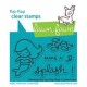 LAWN FAWN Mermaid For You Flip-Flop Clear Stamp