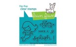 LAWN FAWN Mermaid For You Flip-Flop Clear Stamp