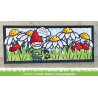 LAWN FAWN Slimline Tropical Leaves Border Cuts