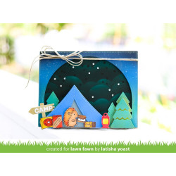 LAWN FAWN Build-A-Campsite Cuts