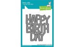 LAWN FAWN Giant Happy Birthday Cuts