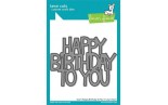 LAWN FAWN Giant Happy Birthday TO YOU Cuts